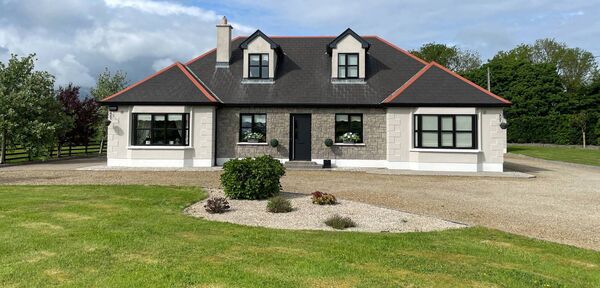 This stunning four-bedroomed detached house located 3km from Tulsk village is now on the market.