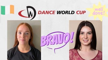 Two young County Roscommon dance students heading for world cup finals