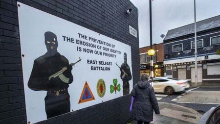 'Incredibly disturbing': Loyalist show of strength takes place in east Belfast