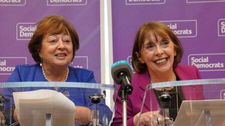 Former Social Democrats co-leaders Murphy and Shortall will not contest next election