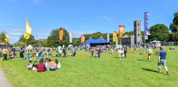 Crowds enjoying the sunshine at the Night &amp; Day Festival, which took place at Lough Key Forest Park last weekend. Pic. Enda Regan 