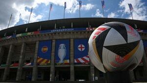 Euro final pits resilient England against fancied Spain in expectant Berlin Euro final pits resilient England against fancied Spain in expectant Berlin