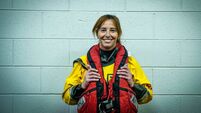 Amy takes to pitch at Croke Park to highlight water safety 