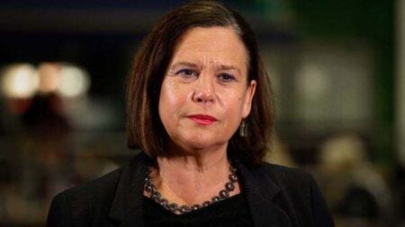 Mary Lou McDonald says death threat will not make her leave politics