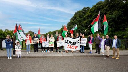 Hollywood couple join County Roscommon campaign against war in Gaza