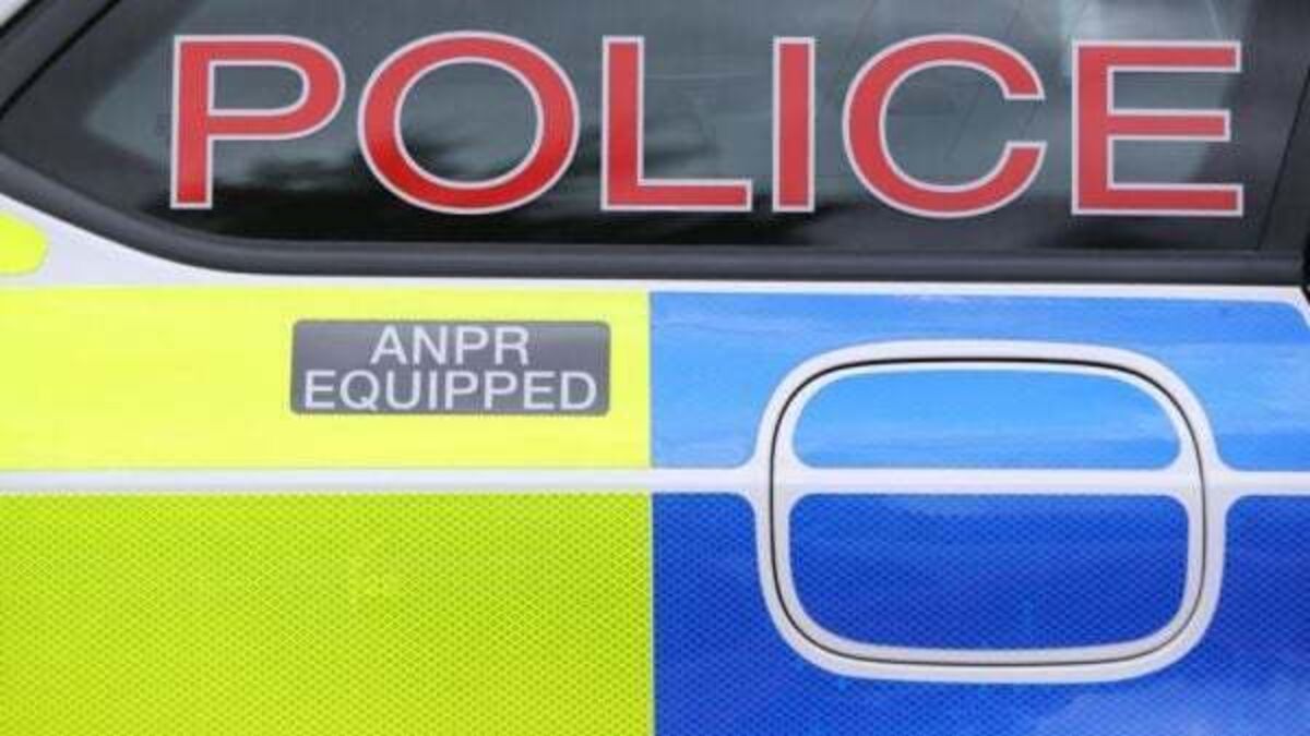 Two police officers taken to hospital following road crash