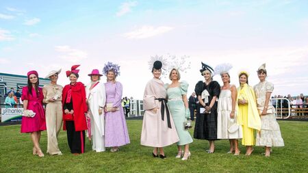 Fashion stakes were high at races as Best Dressed Lady wows the judge