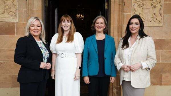 Michelle O’Neill and Emma Little-Pengelly hold ‘constructive’ meeting with Angela Rayner