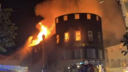 Businesses damaged in early morning fire