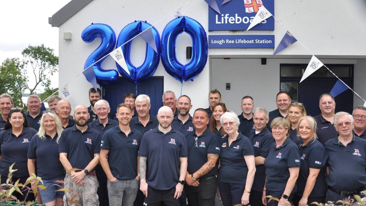 Local RNLI volunteers part of a special moment in history