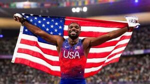 Olympic 100 metres champion Noah Lyles feared photo finish had gone against him Olympic 100 metres champion Noah Lyles feared photo finish had gone against him