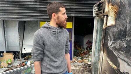 ‘We live in fear, we need action for change’ – worker at destroyed Belfast shop