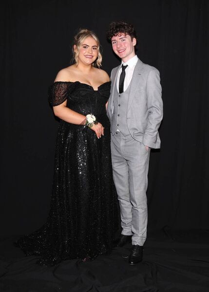 Sarah Deehan and Robert Hickey pictured at the Scoil Mhuire, Strokestown debs night. Pic. Mary Lane Sarah Deehan and Robert Hickey pictured at the Scoil Mhuire, Strokestown debs night. Pic. Mary Lane