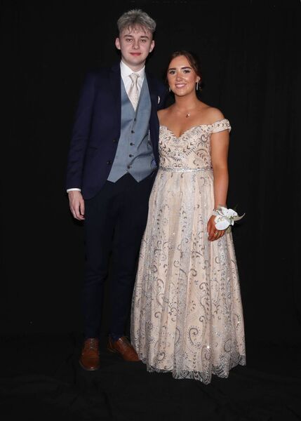 Rachel Hanly and Mikey O'Brien pictured at the Scoil Mhuire, Strokestown debs night. Pic. Mary Lane Rachel Hanly and Mikey O'Brien pictured at the Scoil Mhuire, Strokestown debs night. Pic. Mary Lane