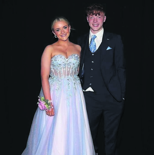 Fiona Flanagan and Ethan Owens pictured at the Scoil Mhuire, Strokestown debs night. Pic. Mary Lane Fiona Flanagan and Ethan Owens pictured at the Scoil Mhuire, Strokestown debs night. Pic. Mary Lane