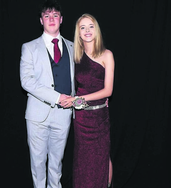 Jack Fallon and Aimee Condon pictured at the Scoil Mhuire, Strokestown debs night. Pic. Mary Lane Jack Fallon and Aimee Condon pictured at the Scoil Mhuire, Strokestown debs night. Pic. Mary Lane