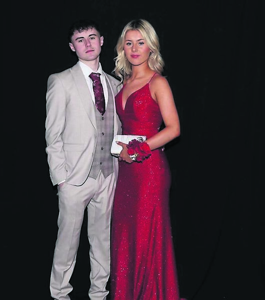 John Banahan and Tara Jinks pictured at the Scoil Mhuire, Strokestown debs night. Pic. Mary Lane John Banahan and Tara Jinks pictured at the Scoil Mhuire, Strokestown debs night. Pic. Mary Lane