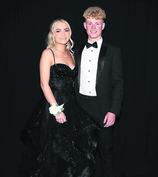 Kacey Hussey and Mikey Lannon pictured at the Scoil Mhuire, Strokestown debs night. Pic. Mary Lane Kacey Hussey and Mikey Lannon pictured at the Scoil Mhuire, Strokestown debs night. Pic. Mary Lane