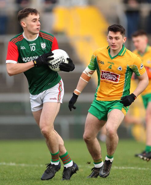 St Brigid's Conor Hand excelled with five points from play against Michael Glaveys. Picture: INPHO/James Crombie
