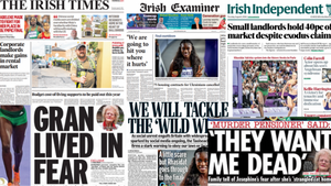 What the papers say: Thursday's front pages What the papers say: Thursday's front pages
