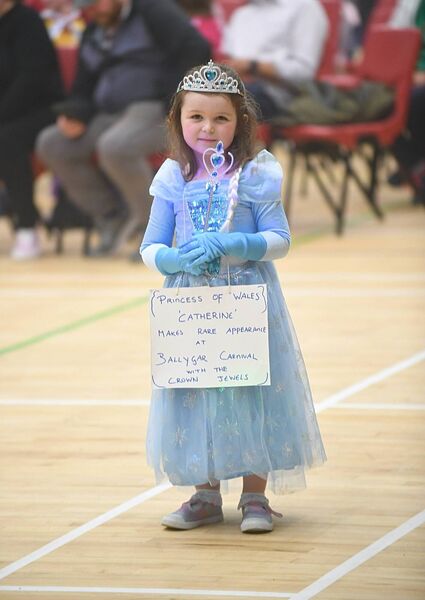 Cerys Cribbin, Roscommon Town, pictured at Ballygar Fancy Dress as part of the Ballygar Carnival. Pic. Gerard O’Loughlin 