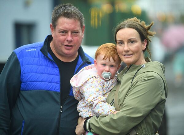 Michael, Clodagh and Roisin McHale, Ballygar, pictured at Ballygar Carnival. Pic. Gerard O’Loughlin 