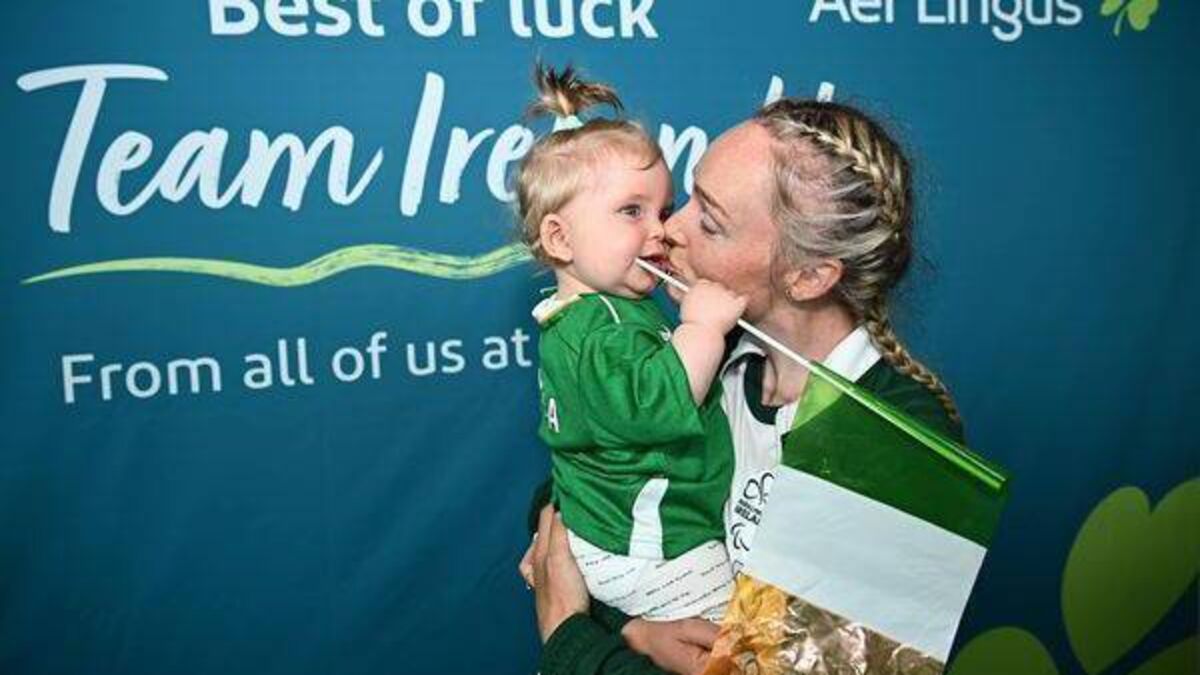 Best of luck in the Paralympics Mammy!
