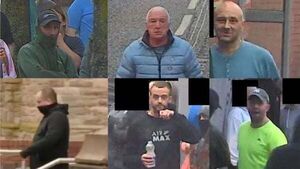 Police release images of six people in relation to Belfast disorder probe Police release images of six people in relation to Belfast disorder probe