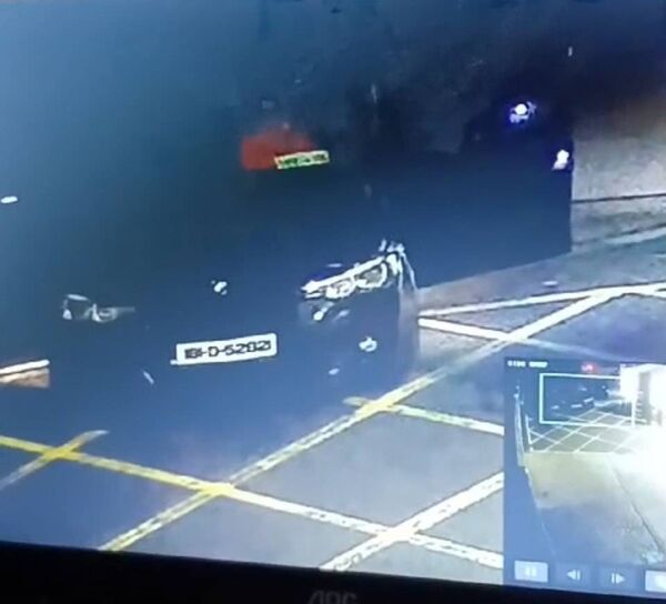 This BMW car, picked up on CCTV, was one of the cars used in the robbery at a shop in Knockcroghery. This BMW car, picked up on CCTV, was one of the cars used in the robbery at a shop in Knockcroghery.