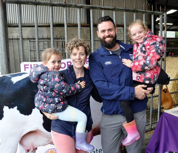 The McGuinness family at Castlerea Agricultural Show. Pic. Liam Reynolds 