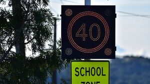 Safety lights being installed at Roscommon school