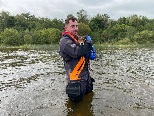 Huge relief after the successful rescue of Max