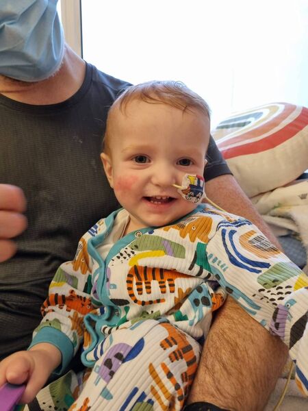 CJ McCann who passed away at just 21 months old. CJ McCann who passed away at just 21 months old.