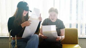 Scenes of joy and shock among Leaving Cert students Scenes of joy and shock among Leaving Cert students