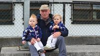 Pic of the day: Watching the game with Grandad