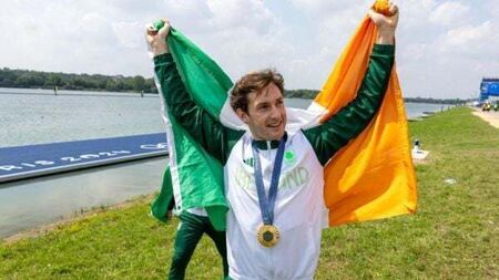 Paul O'Donovan wins gold at World Rowing Championships in Canada