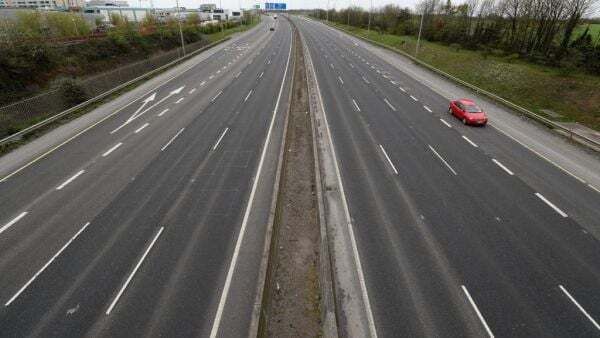 Motorist drove 'erratically' in front of funeral before trying to ram gardaí on M50, court told