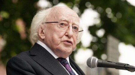 Higgins says his heart goes out to families of murdered Israeli hostages