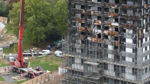What has the Grenfell report concluded about Kingspan and the construction industry?