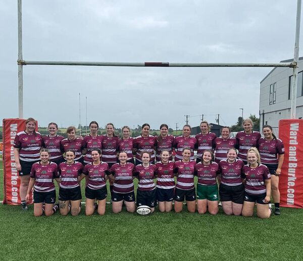 The Creggs senior women’s rugby team that defeated OLBC RFC in the Invitational Cup at Creggs on Sunday last. Lisa O'Rourke is pictured back row, fourth from right. The Creggs senior women’s rugby team that defeated OLBC RFC in the Invitational Cup at Creggs on Sunday last. Lisa O'Rourke is pictured back row, fourth from right.