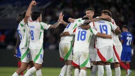 Italy win Nations League opener despite 13-second goal for France