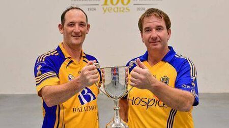 Roscommon duo savour national handball success in Croke Park