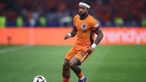 Dutch striker Depay signs with Brazilian club Corinthians Dutch striker Depay signs with Brazilian club Corinthians
