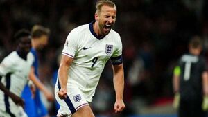 Double delight for England centurion Harry Kane in win over Finland