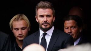 David Beckham among mourners at Sven-Goran Eriksson’s funeral in Sweden David Beckham among mourners at Sven-Goran Eriksson’s funeral in Sweden