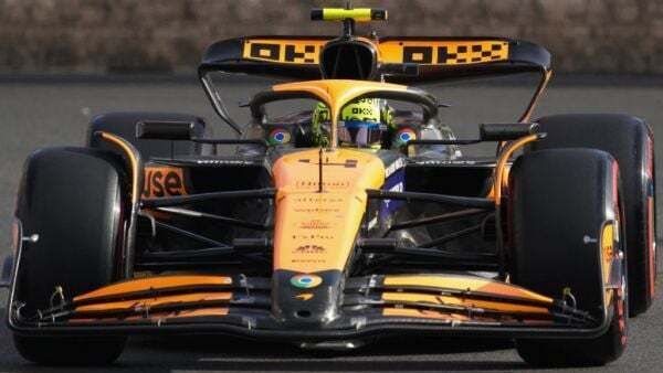 Lando Norris’ title hopes hit in Azerbaijan after being eliminated in Q1