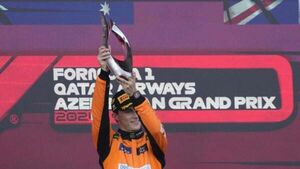 Oscar Piastri savours Azerbaijan Grand Prix win after ‘high-risk’ overtake Oscar Piastri savours Azerbaijan Grand Prix win after ‘high-risk’ overtake