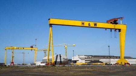 North's First and deputy First Minister to meet union over Harland and Wolff jobs