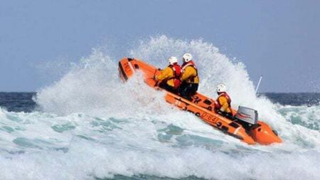 Stroke of luck saves jet skiers off coast of Donegal