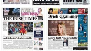 What the papers say: Saturday's front pages What the papers say: Saturday's front pages